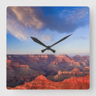 壮大な日没 スクエア壁時計