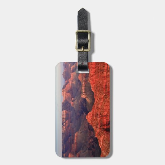 壮大な日没 ラゲッジタグ (正面縦)