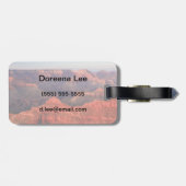 壮大な日没 ラゲッジタグ (裏面横)