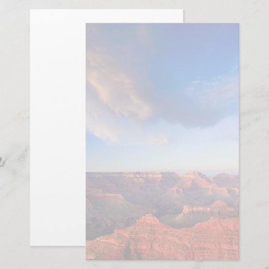 壮大な日没 便箋 (正面/裏面)