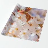 壮大な桜の花。花見シーズン ラッピングペーパー (アンロールド)