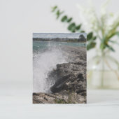 壮大な横湾、MIの郵便はがき ポストカード (スタンド正面)