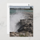 壮大な横湾、MIの郵便はがき ポストカード (正面/裏面)