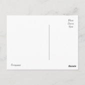 壮大な横湾、MIの郵便はがき ポストカード (裏面)