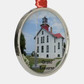 壮大な横灯台 メタルオーナメント (右)