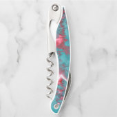 壮大な渦巻き大理石 ソムリエナイフ (正面)