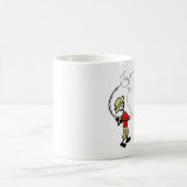 壮大な湖の魚釣りのコーヒー・マグ コーヒーマグカップ (中央)