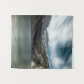 壮大な湖クルンマウンテンクルン、スロベニア タペストリー (正面(横))