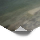 壮大な湖クルンマウンテンクルン、スロベニア ポスター (角)