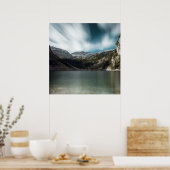 壮大な湖クルンマウンテンクルン、スロベニア ポスター (キッチン)