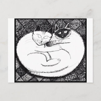 壮大な猫3 ポストカード