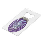 壮大な神話のユニコーン クレジットカード栓抜き (裏面アングル)