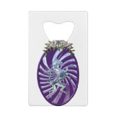 壮大な神話のユニコーン クレジットカード栓抜き (裏面)