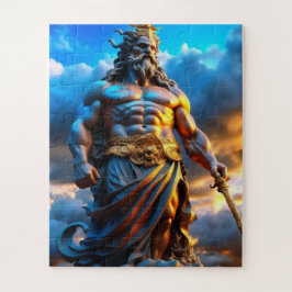 壮大な神話の戦士アート ジグソーパズル