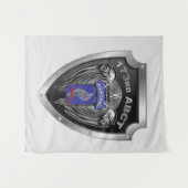 壮大な第173空挺旅団の戦闘チーム タペストリー (正面(横))