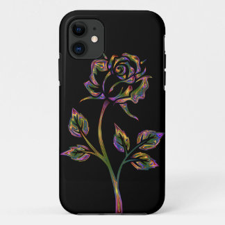 壮大な色のバラ iPhone 11 ケース