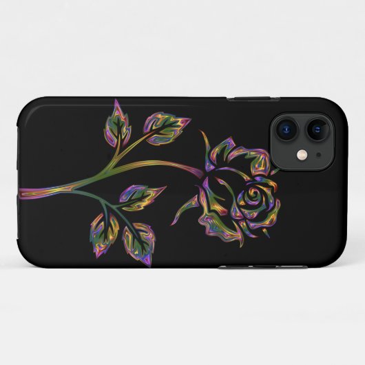 壮大な色のバラ Case-Mate iPhoneケース (裏面(横))