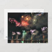壮大な花火 ポストカード (正面/裏面)
