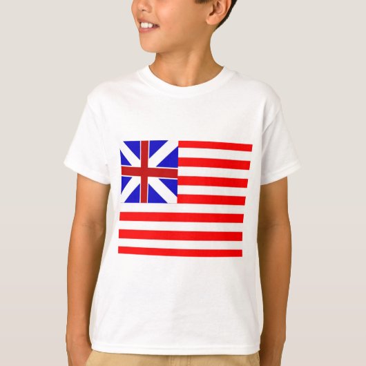 壮大な英国旗 Tシャツ (正面)