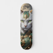 壮大な装甲猫戦士 スケートボード (正面)
