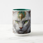 壮大な装甲猫戦士 マグカップ (中央)