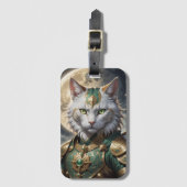 壮大な装甲猫戦士 ラゲッジタグ (正面縦)