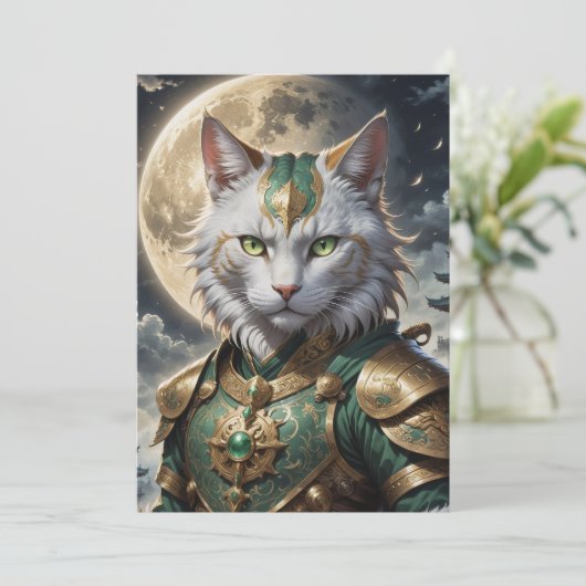 壮大な装甲猫戦士 招待状 (スタンド正面)