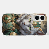 壮大な装甲猫戦士 Case-Mate iPhoneケース (裏面 (横))