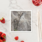 壮大な象カクテルナプキンス スタンダードカクテルナプキン (インサイチュ)