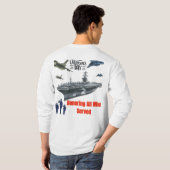 壮大な軍隊のホワイト Tシャツ (裏面フル)