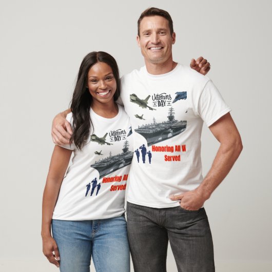 壮大な軍隊のホワイト Tシャツ (ユニセックス)