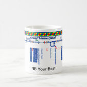 壮大な連合運河のルートマップ(4)の1 マグカップ (中央)