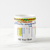 壮大な連合運河のルートマップ(4)の1 マグカップ (中央)