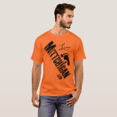 壮大な避難所MittchIgan Tシャツ (正面フル)