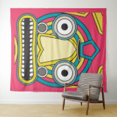 壮大な部族 タペストリー (インサイチュ(横))