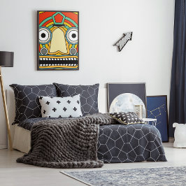 壮大な部族 メタルプリント