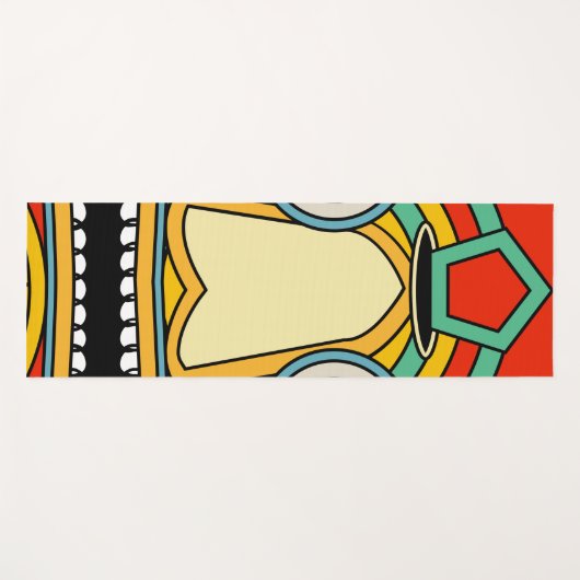 壮大な部族 ヨガマット (正面(横))