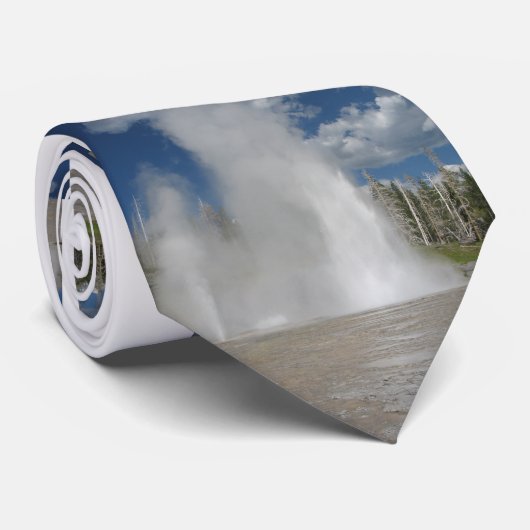 壮大な間欠泉 ネクタイ (ロール)