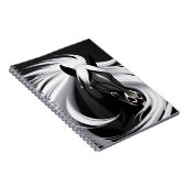 壮大な黒馬 ノートブック (右側)