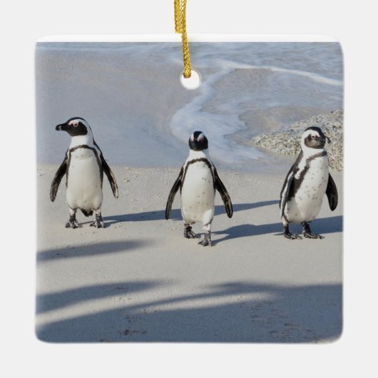 壮大な3つ。 セラミックオーナメント (正面)