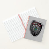 壮大な75thレンジャー連隊連隊巻 ノートブック (内部)