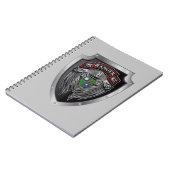 壮大な75thレンジャー連隊連隊巻 ノートブック (左側)