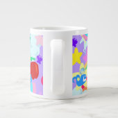 壮大な80年代の爆発 ジャンボコーヒーマグカップ (裏面)