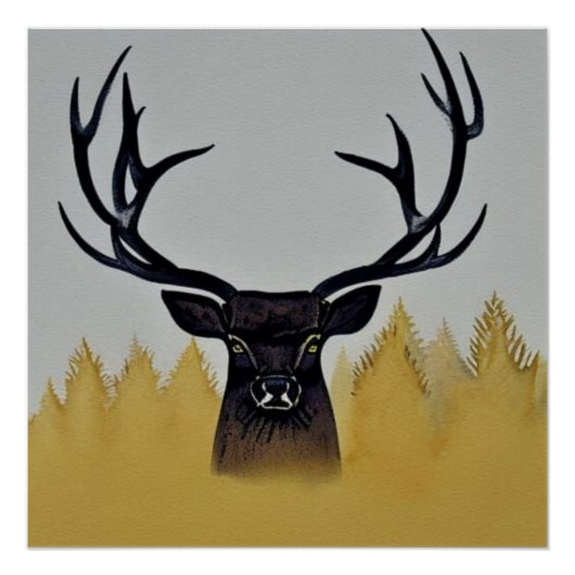 壮大な（昆虫）オオカバマダラ、モナーク・オブ・ザ・グレン ポスター (正面)