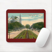 壮大なAve。、ミルウォーキー、ウィスコンシンのヴィンテージ マウスパッド (マウス)