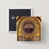 壮大なDauphinのためになされる天文時計 缶バッジ (正面&裏面)