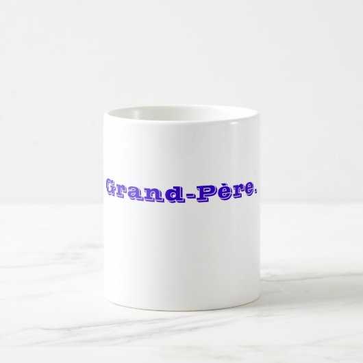 "壮大なPère"壮大なpère tasse de cafe? コーヒーマグカップ (中央)