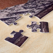 壮大なTeton上の銀河 ジグソーパズル (側面)