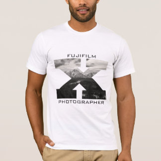 壮大なTeton Fujifilm XのカメラマンのTシャツ Tシャツ