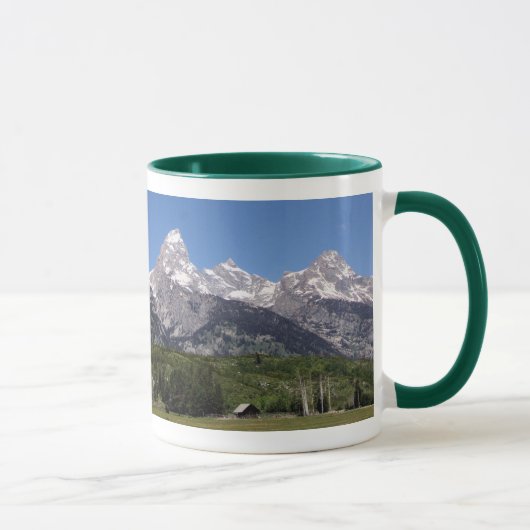 壮大なTeton Natioanl公園のマグ マグカップ (右)